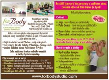 Novinky ve For Body studiu