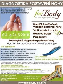 Nový termín DIAGNOSTIKY PLOSKY NOHOU