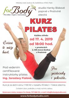 Kurz Pilates v Protivíně