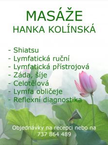MASÁŽE - HANKA KOLÍNSKÁ