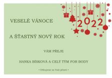 VESELÉ VÁNOCE A ŠŤASTNÝ NOVÝ ROK 2022