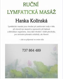 RUČNÍ LYMFATICKÉ MASÁŽE