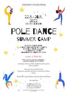 PŘÍMĚSTSKÝ TÁBOR - Pole Dance - srpen 2022