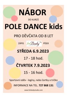 NÁBOR - POLE DANCE KIDS !!!